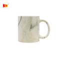 The factory 11oz glazed Customized marble texture ceramic mug